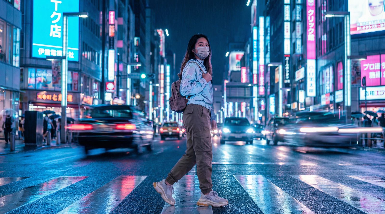 蓝导航城市夜景视频